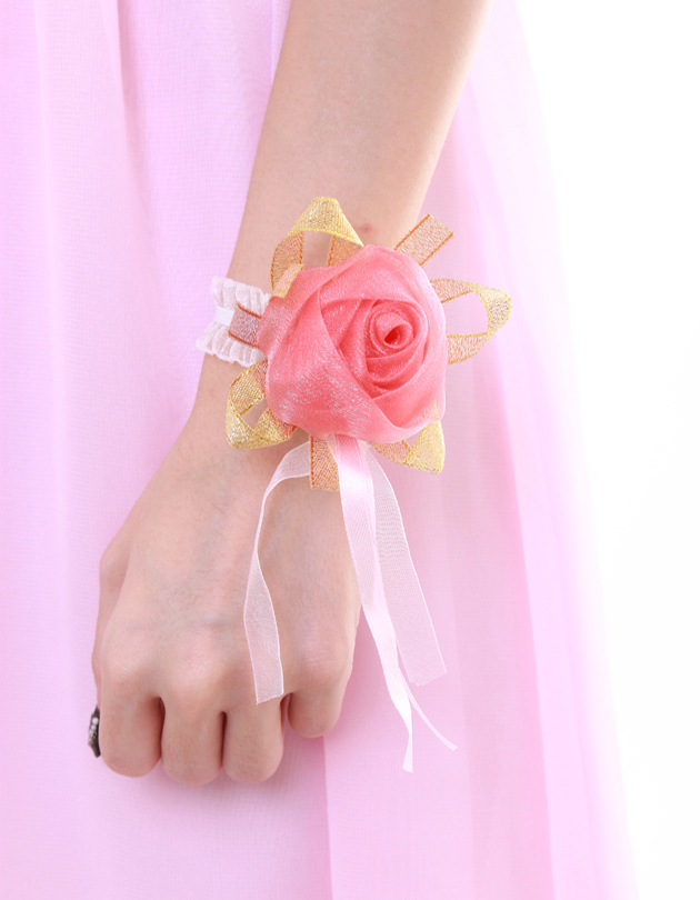 Eden Bridesmaid Corsage in Red